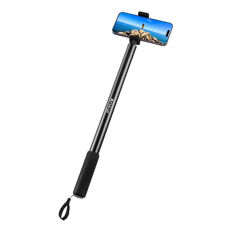 Puluz kovinski selfie drog 2m za kamere Insta360 (črn)