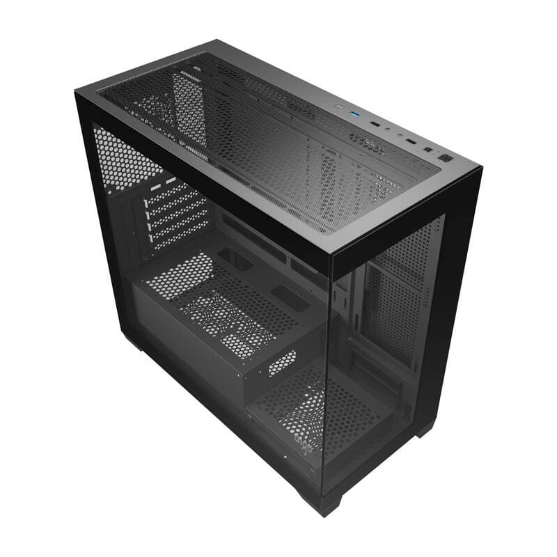 Računalniško ohišje Darkflash C218M + 6 ARGB ventilatorjev (črno) 7