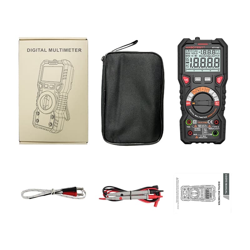 Habotest HT118E univerzalni digitalni multimeter (True RMS, NCV)
