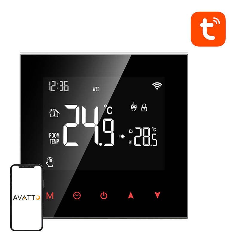 Avatto ZWT100 pametni termostat 3A ZigBee bojler za sanitarno vodo TUYA