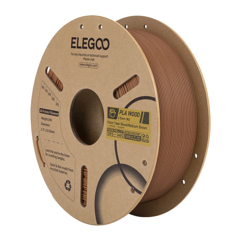 ELEGOO PLA Wood filament, indijski hrast, 1.75 mm
