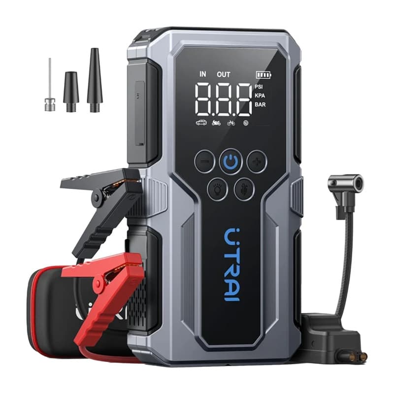 UTRAI JS9 multifunkcijski avto starter, 800A, kompresor 2