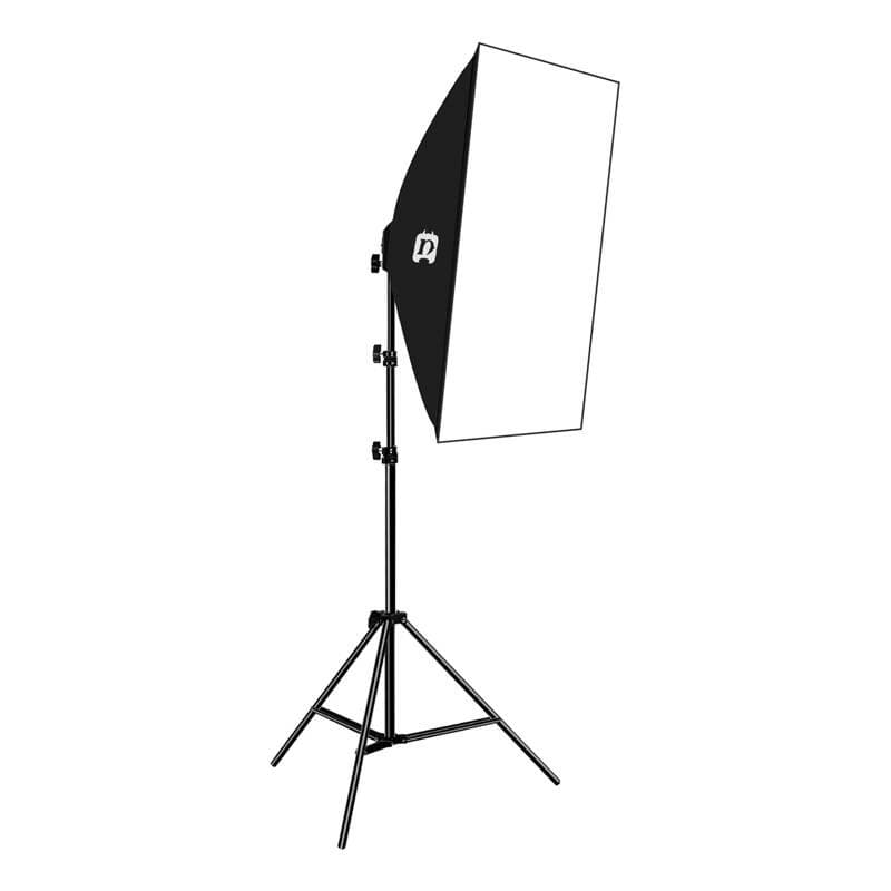 Studio set Puluz softbox 50x70cm, stativ, 4x LED žarnica 2