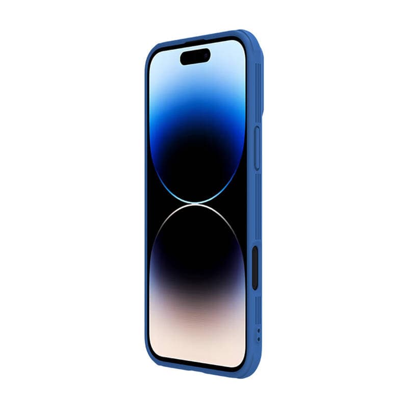 Ovitek Nillkin CamShield Pro za iPhone 16 Pro Max (modri) 5
