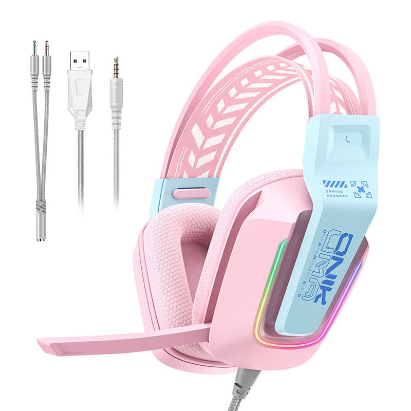 ONIKUMA X13 gaming slušalke (roza)