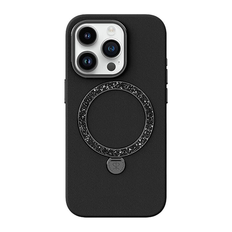Ovitek Joyroom Dancing Circle za iPhone 15 Pro Max (črn)