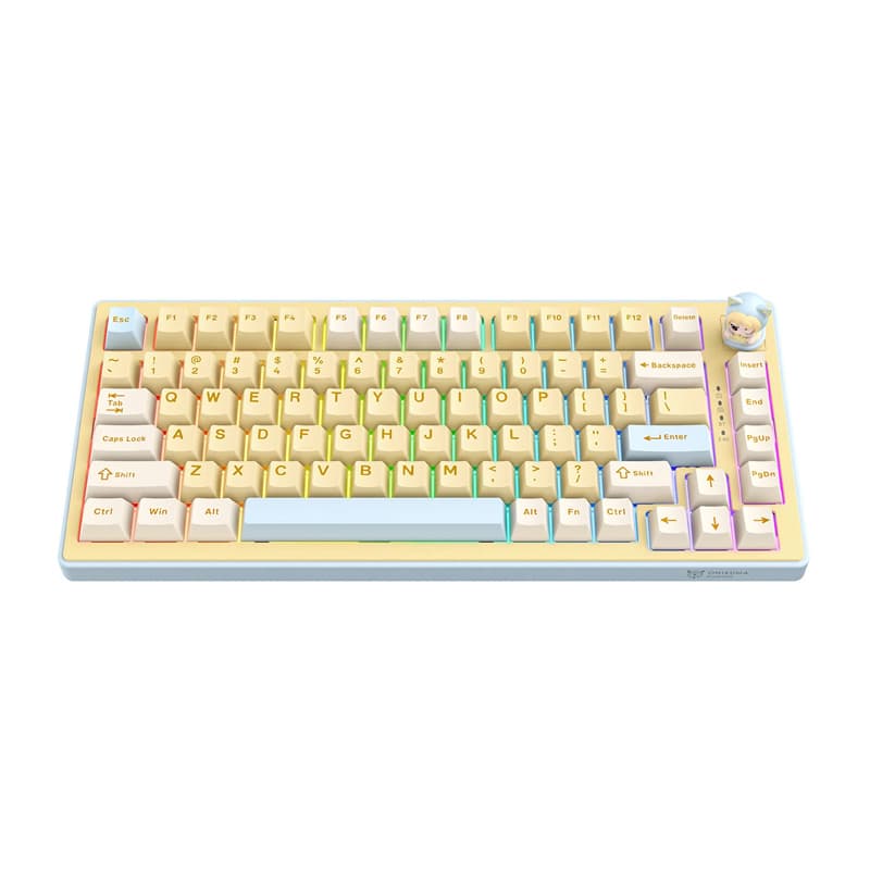 Onikuma MT707 gaming tipkovnica, rumena