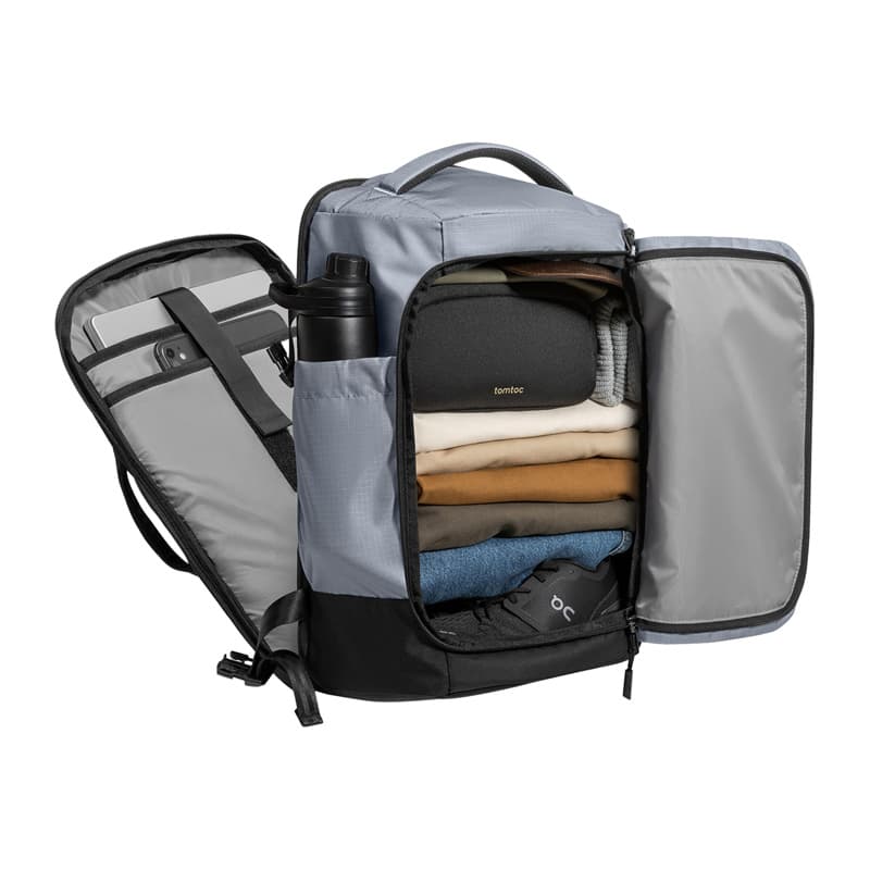 Potovalni nahrbtnik tomtoc Navigator-T66 Liteway, 40L (siv) 2