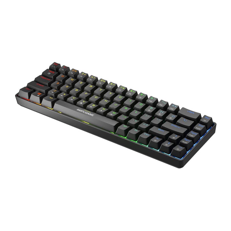 Fifine GK1 mehanska tipkovnica, 65% RGB (črna) 3