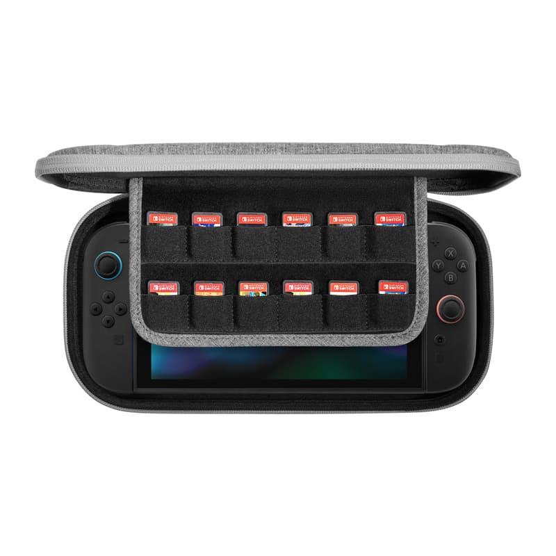 Etui tomtoc G05 za Nintendo Switch 2 Slim (siv) 6