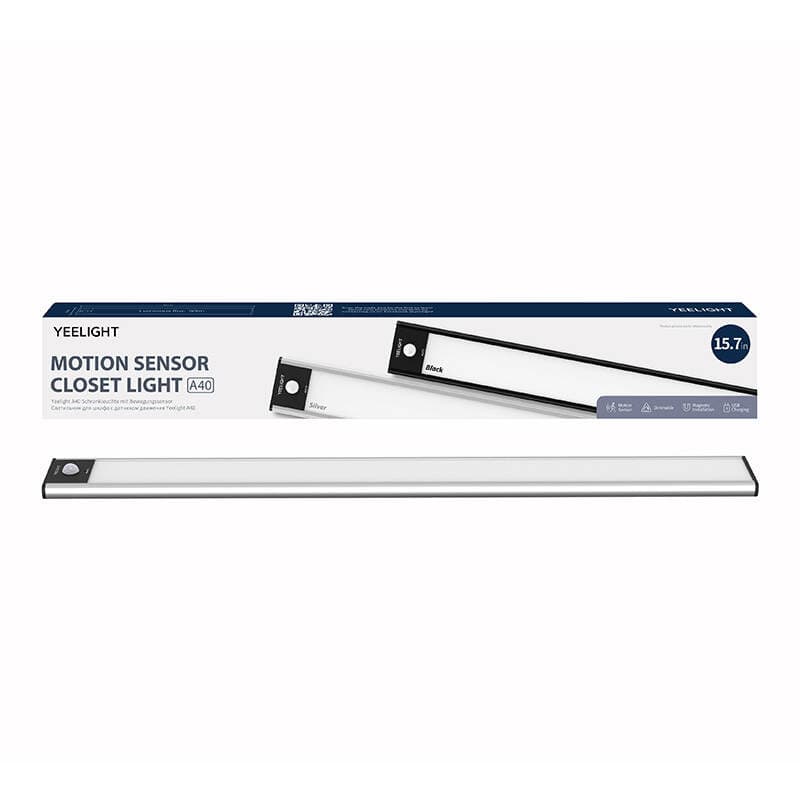 Yeelight LED svetilka za omaro, srebrna, 40 cm, 2700K 6