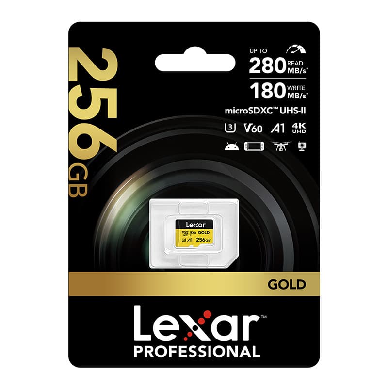 Pomnilniška kartica Lexar GOLD microSDXC 256GB 5