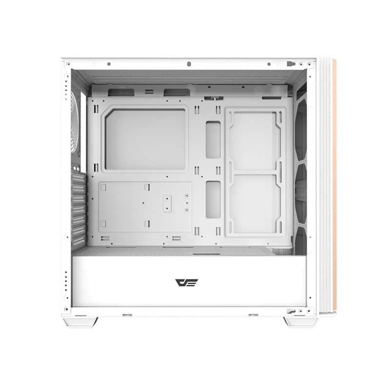 Darkflash DS900WS ATX ohišje za računalnik brez ventilatorjev (belo) 5