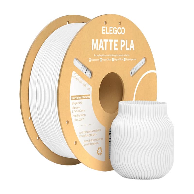 ELEGOO PLA Matte filament (bela) 2