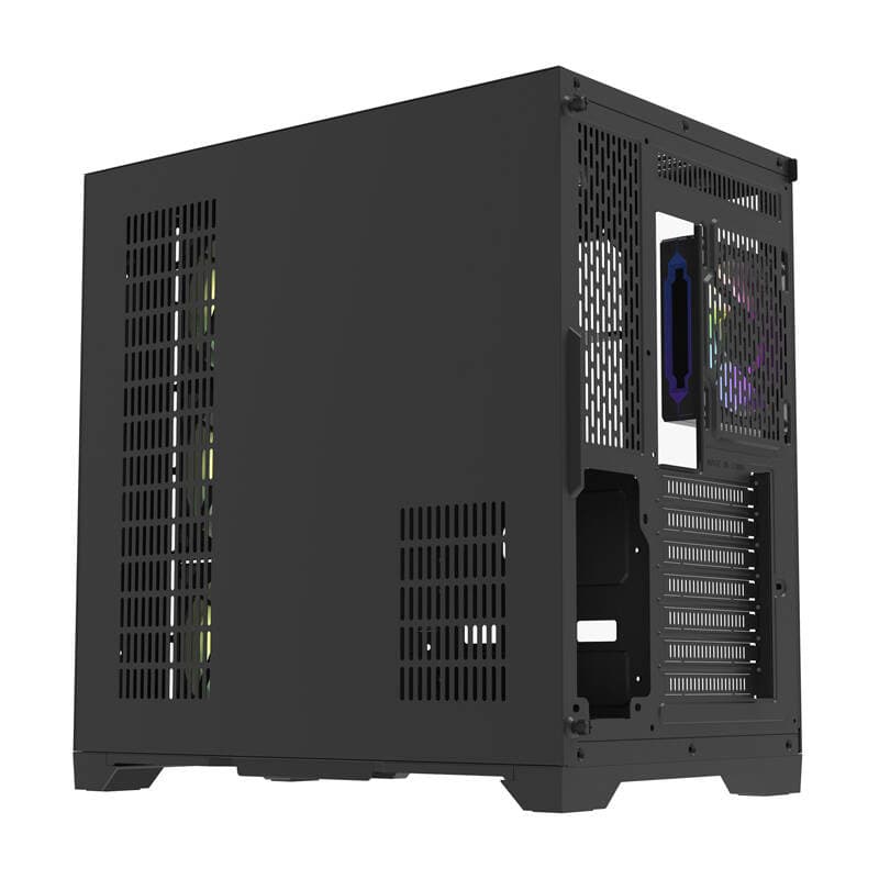 Računalniško ohišje darkFlash FT418 PRO (črno) + 7 aRGB ventilatorjev 7