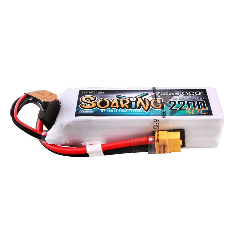Lipo Akumulator Gens ace G-Tech Soaring 2200mAh 14.8V 30C 4S1P s XT60