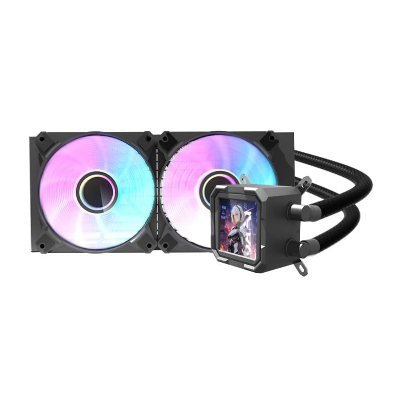 Darkflash DV240S vodno hlajenje za CPU (črno)