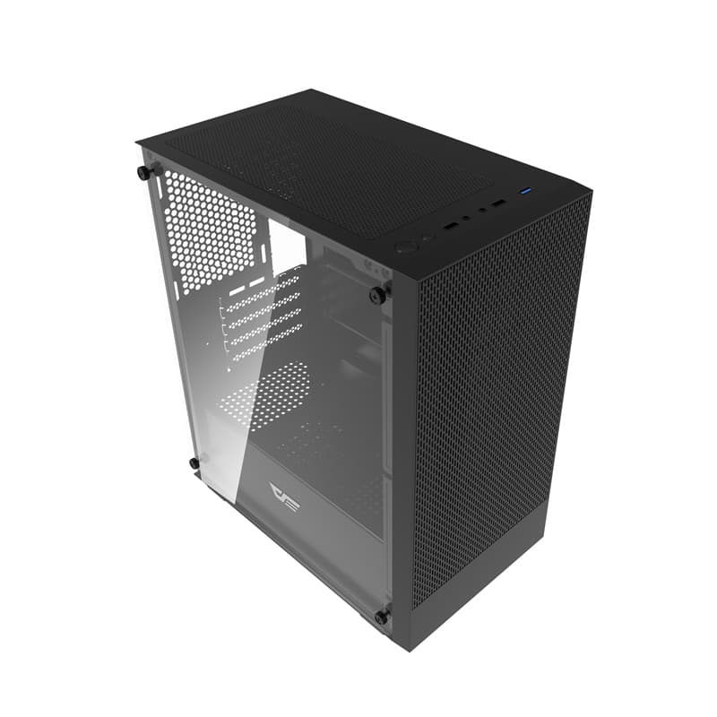 Darkflash M305 računalniško ohišje brez ventilatorjev (Črna) 3