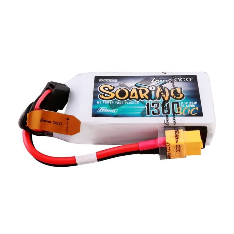Gens ace G-Tech Soaring Lipo Baterija 1300mAh 11.1V 30C 3S1P 3