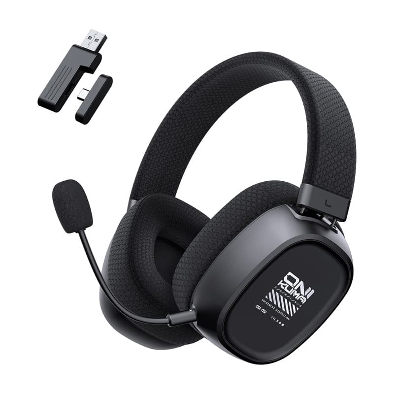 ONIKUMA GT839 Gaming slušalke | Bluetooth 5.4, Žične, 2.4GHz