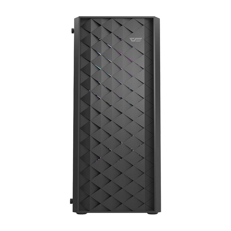 Računalniško ohišje Darkflash DK351 (črno) + 4 RGB ventilatorji 4