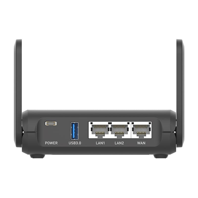 GL.iNet Slate AX GL-AXT1800 Wi-Fi 6 (AX1800) usmerjevalnik 4