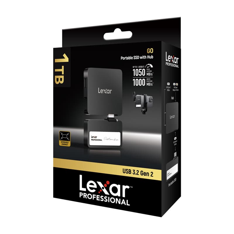 Lexar Professional SL400 1TB prenosni SSD + Hub 6