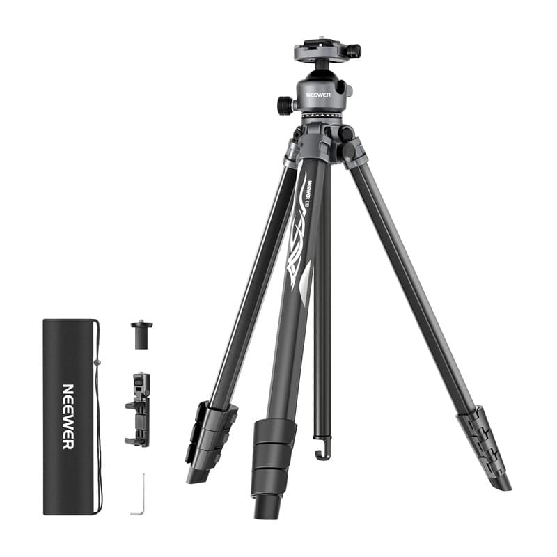 Neewer LT07 Aluminijast potovalni stativ z glavo