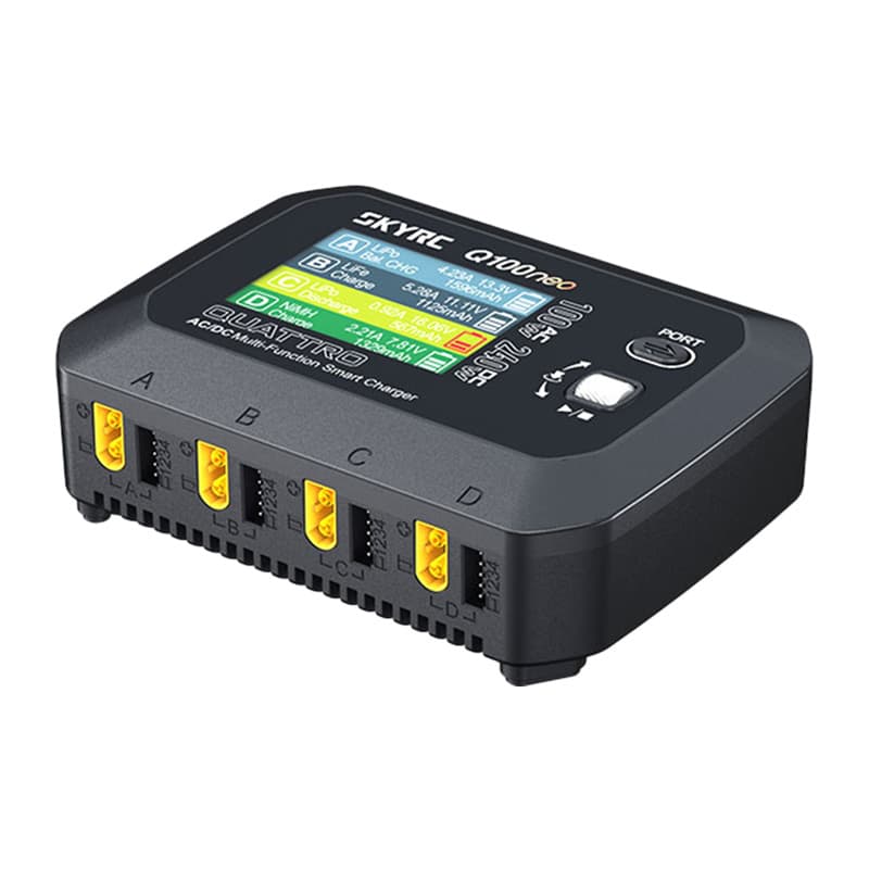 Večnamenski pametni polnilnik SkyRC Q100neo AC/DC 2
