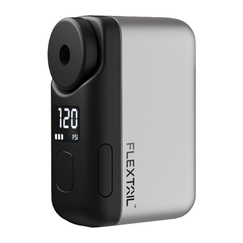 Flextail Tiny Bike Pump Pro prenosna kolesarska tlačilka (siva)