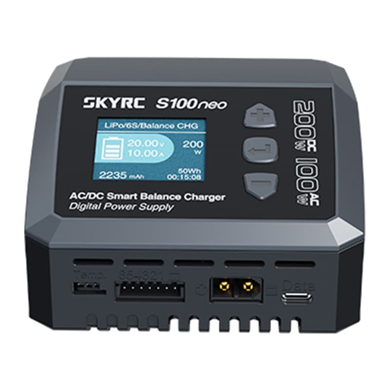 Pametni polnilnik SkyRC S100neo AC/DC 3