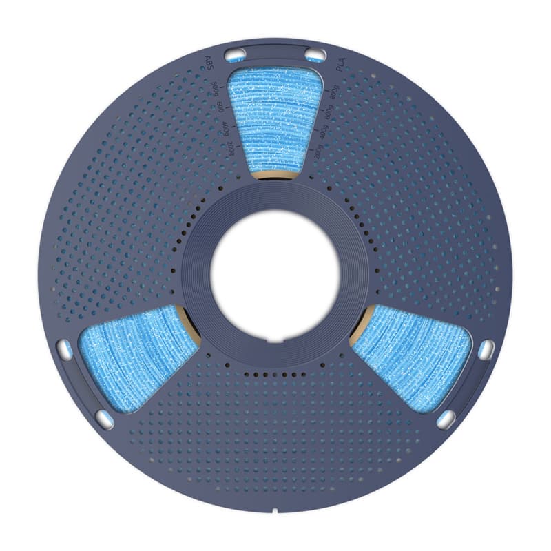 SUNLU PLA Twinkling filament, 1.75 mm, Sijajno modra 3