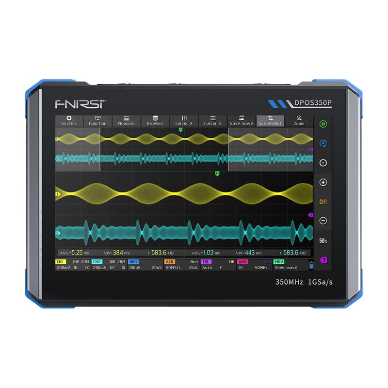 FNIRSI DPOS350P 4-v-1 digitalni osciloskop
