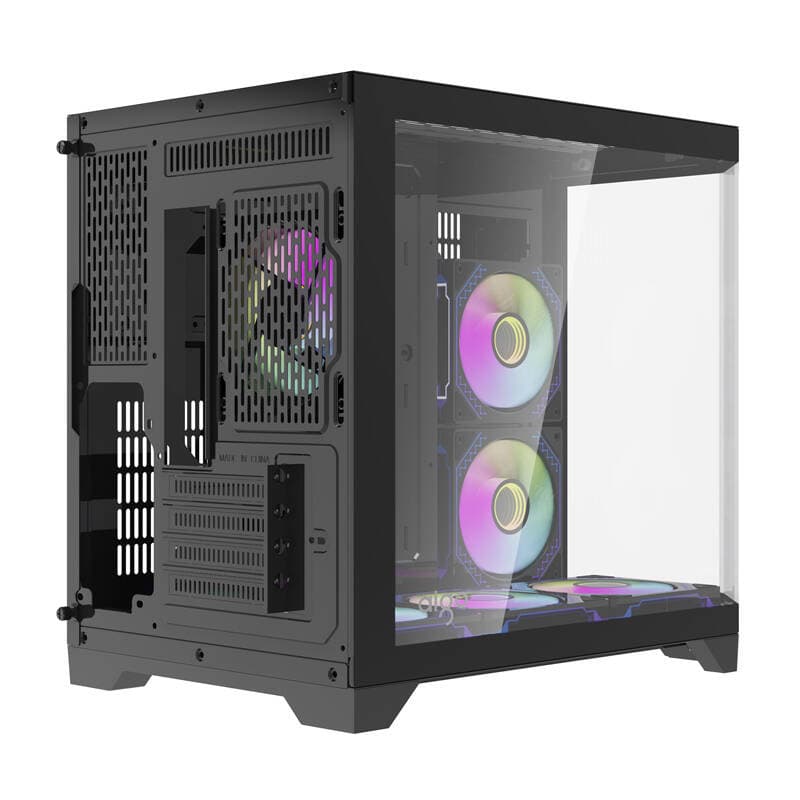 Računalniško ohišje darkFlash FT418 (črno) + 6 aRGB ventilatorjev 8