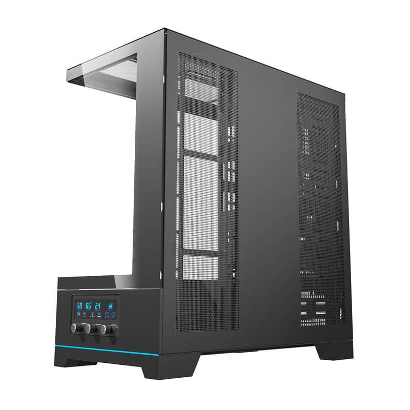 Računalniško ohišje Darkflash DY451 (črno, brez ventilatorjev) 6