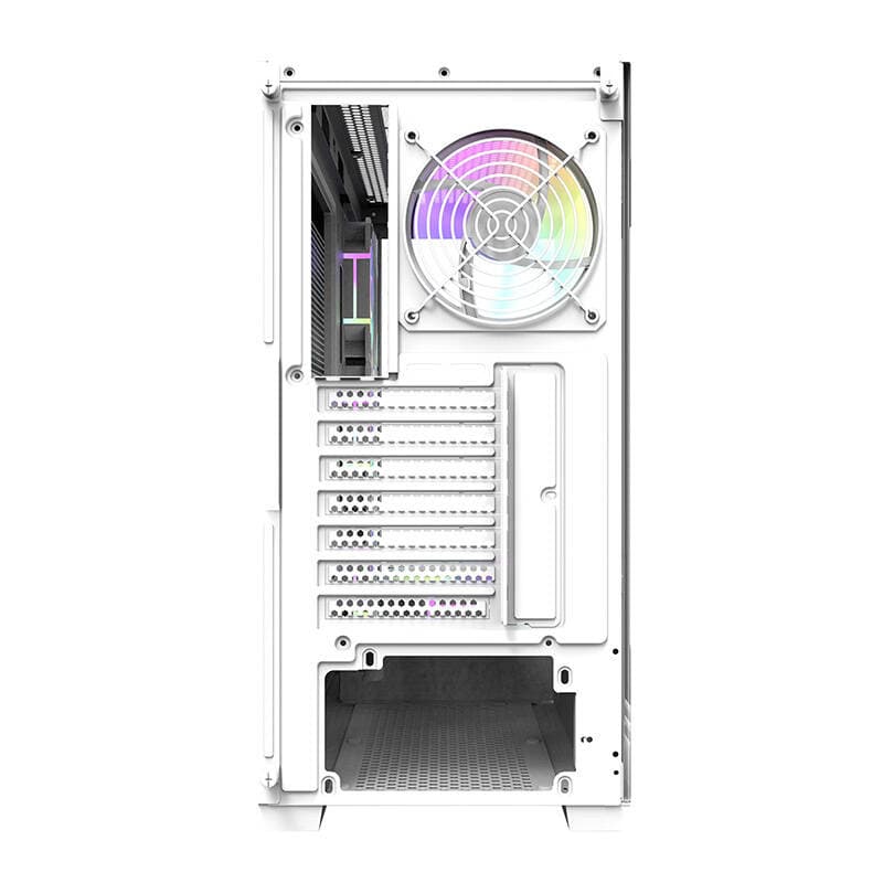 Računalniška ohišje Darkflash DS900 (belo) + 7 ARGB ventilatorjev 5
