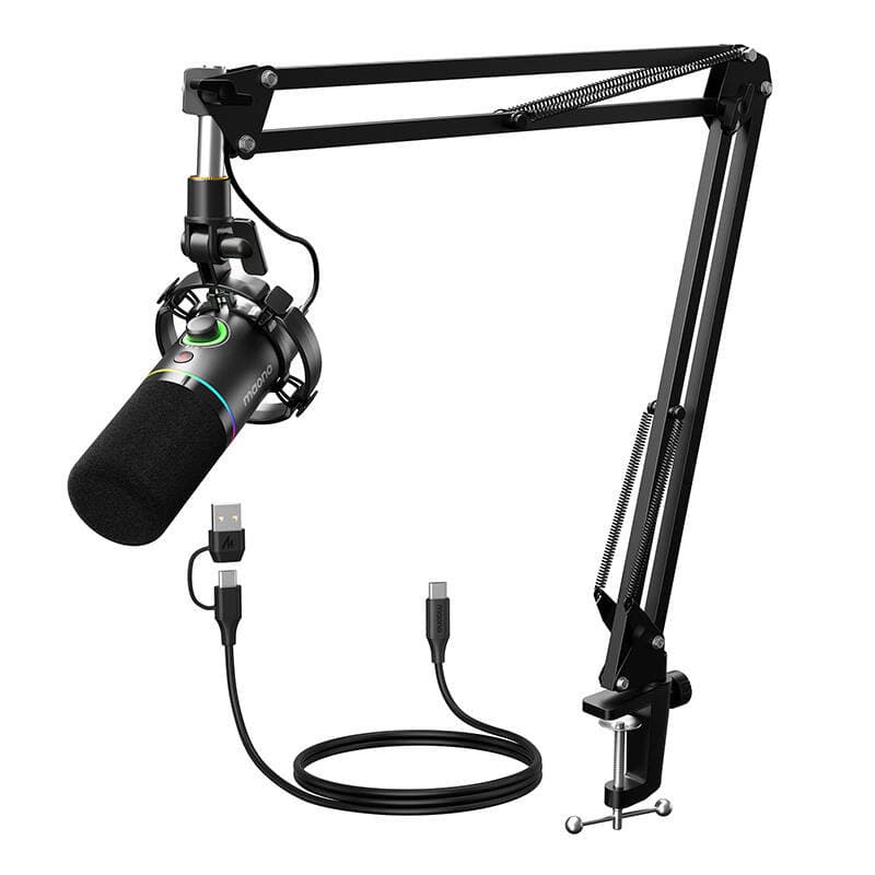 Dinamični mikrofon Maono PD200XS (črn) 2