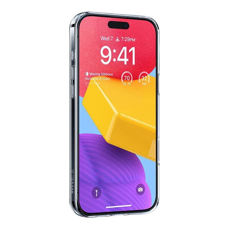 Torras Ostand Pro etui za iPhone 16 Plus (prozoren) 4