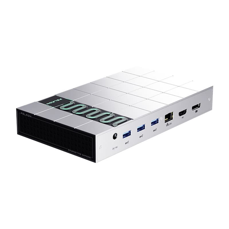 Peladn G2E Docking Station (Srebrna) Thunderbolt 5 4
