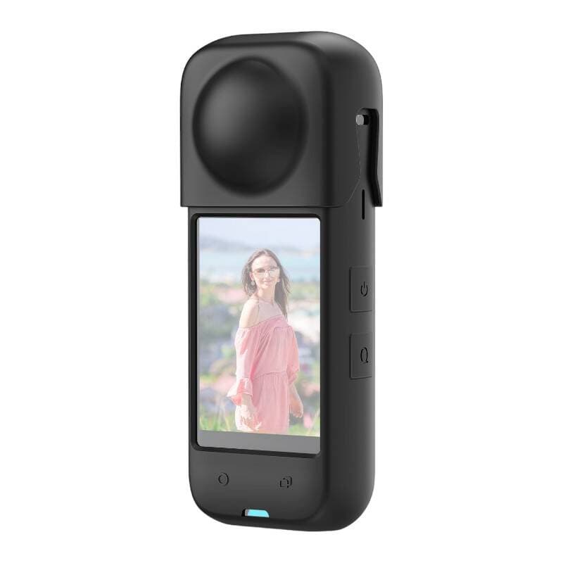 PULUZ silikonsko zaščitno ohišje za Insta360 X4 (črn)