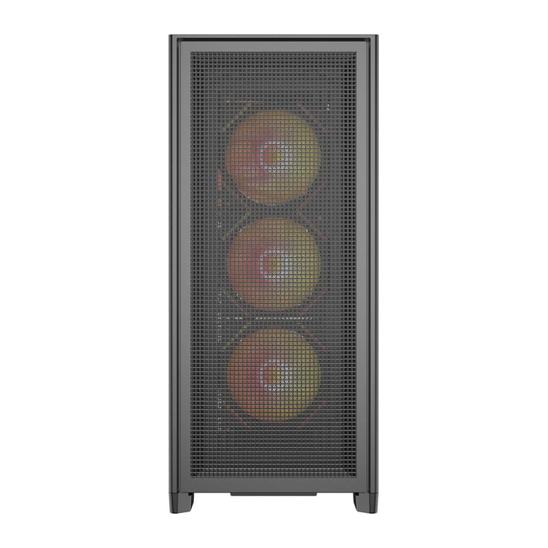 Računalniško ohišje DarkFlash AIRNOVA (črno) + 3 ventilatorji 5