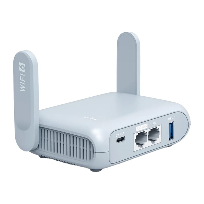 GL.iNet Beryl AX GL-MT3000 Wi-Fi 6 (AX3000) usmerjevalnik
