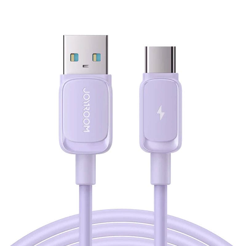 Joyroom kabel S-AC027A14 USB v USB-C, 3A, 1,2m, vijoličen