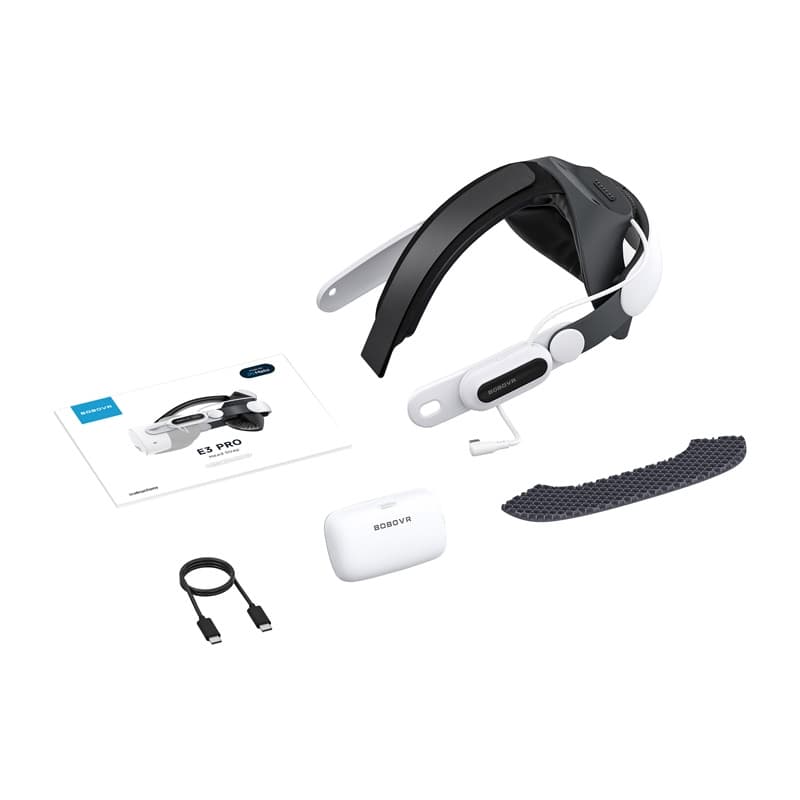 BOBOVR E3 PRO trak za Meta Quest 3/3s z baterijo 2