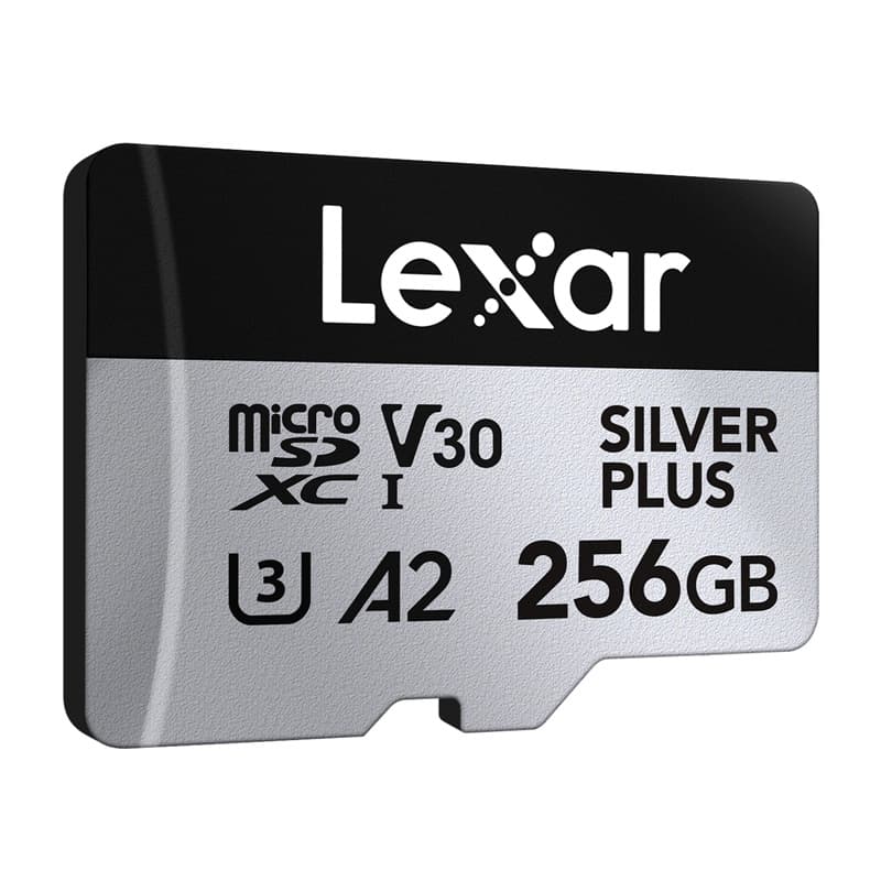 Lexar High-Performance Silver Plus microSDXC 256GB + adapter 3