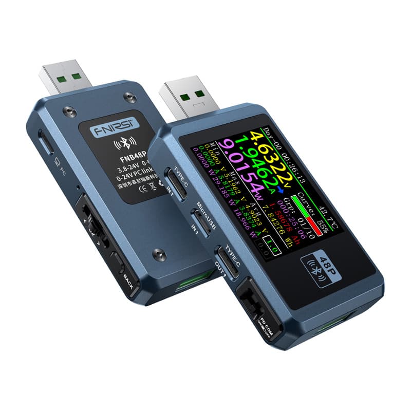 FNIRSI FNB48P BT USB tester s Bluetoothom 2