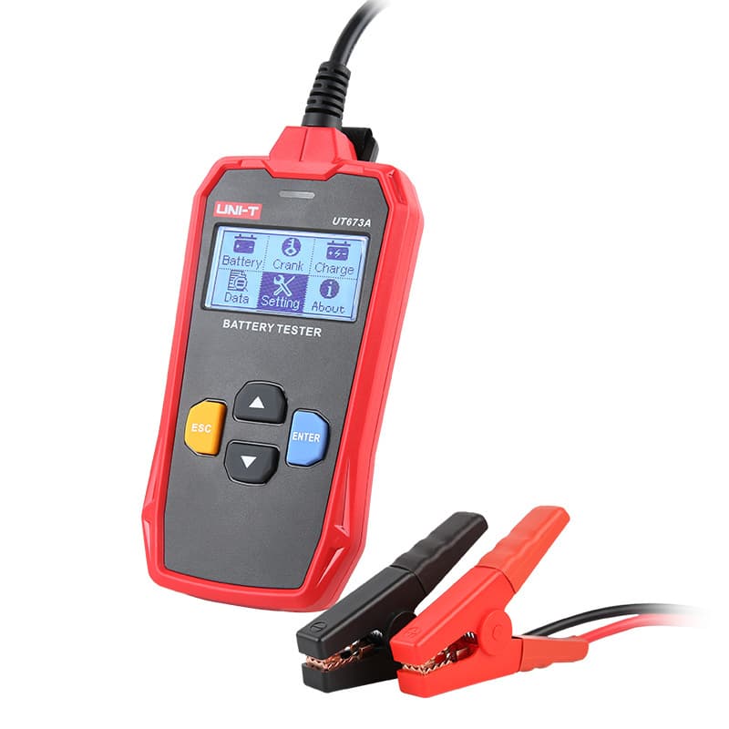 UNI-T UT673A Tester avtomobilskih akumulatorjev 2