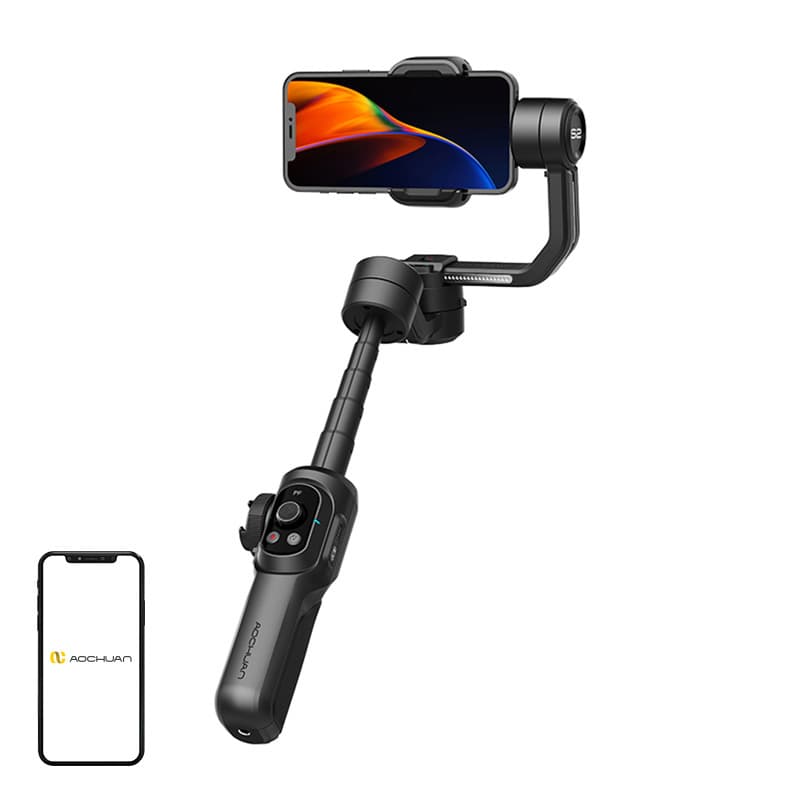 AOCHUAN S2 Gimbal - črn