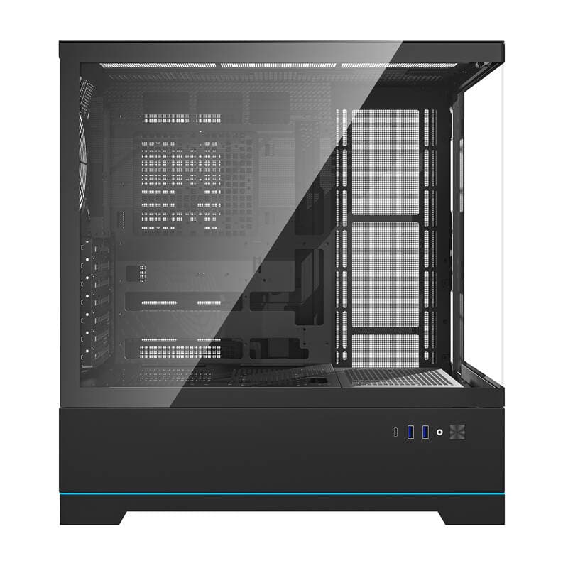 Računalniško ohišje Darkflash DY451 (črno, brez ventilatorjev) 5