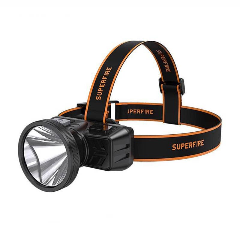 Naglavna svetilka Superfire HL51, 160 lm, micro-USB, 300m